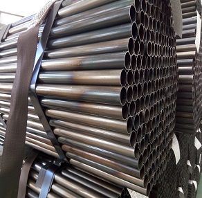 Black iron round tubes