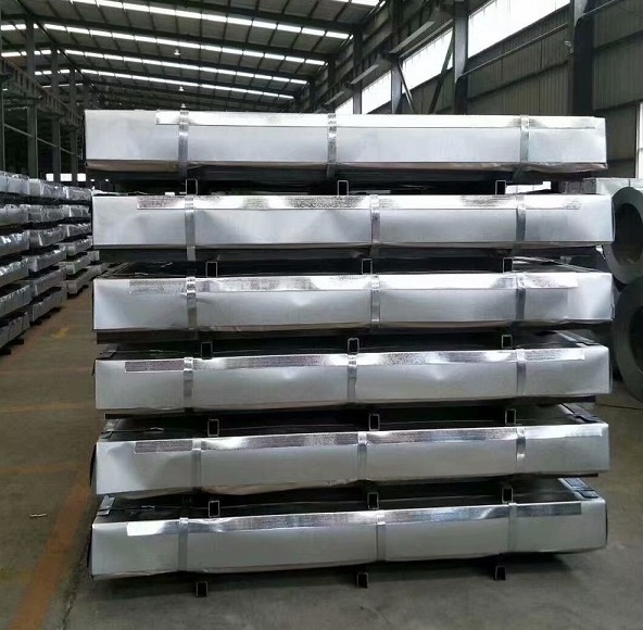Galvanized roofing sheet